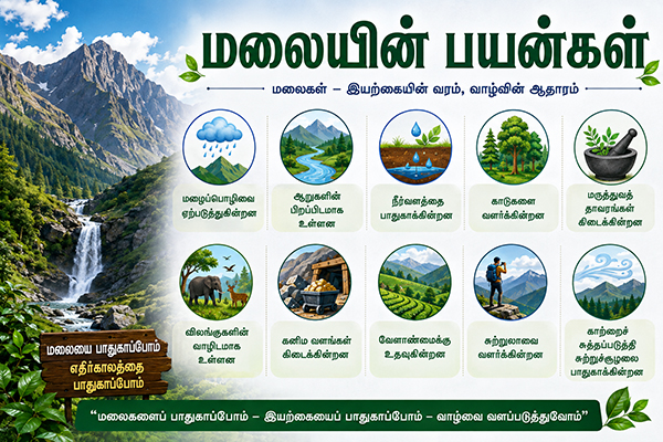 மலையின் பயன்கள்